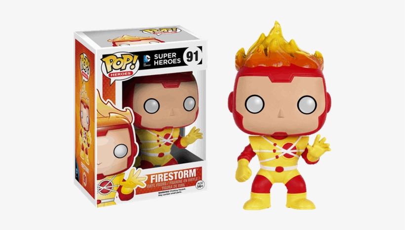 Firestorm Pop Vinyl Figure - Dc Comics Pop Figures, transparent png download
