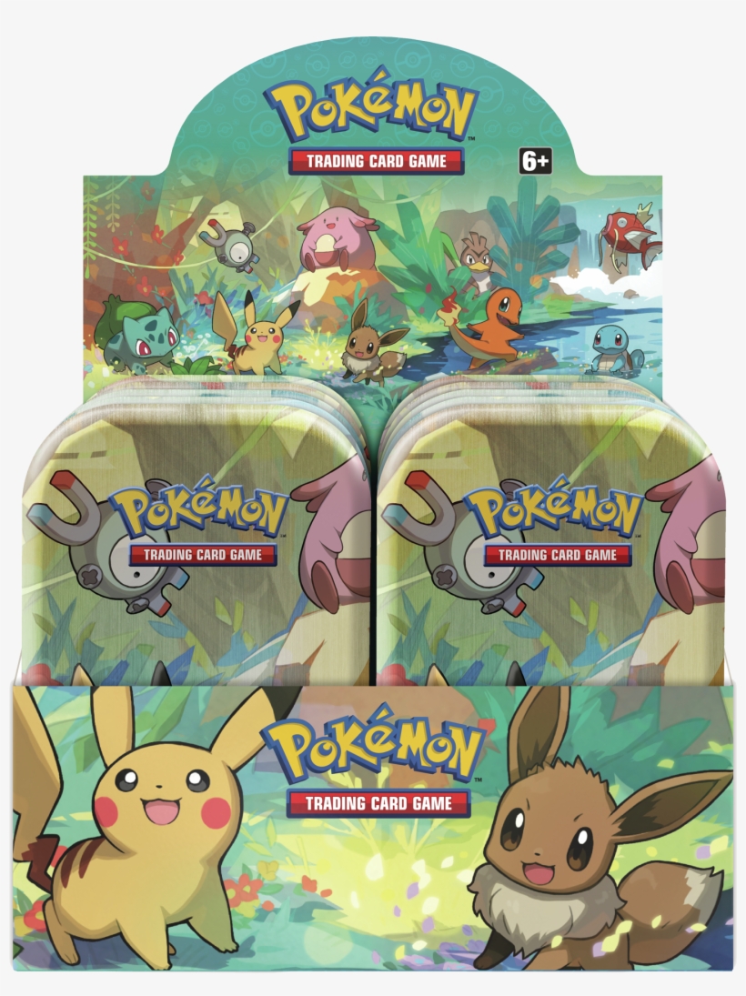 Pokemon Kanto Friends Mini Tin - Pokémon Tcg Kanto Friends Mini Tin, transparent png download