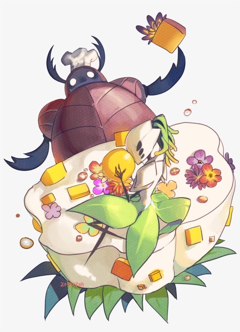 Healingpack013,hollow Knight,игры,игровой Арт,game - Hollow Knight Isma Art, transparent png download