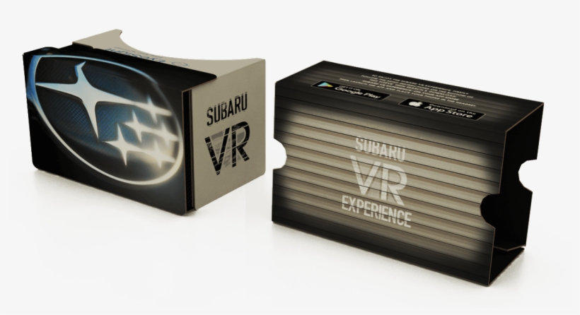 Examples Of Virtual Reality Glasses From Google Cardboard - Box, transparent png download