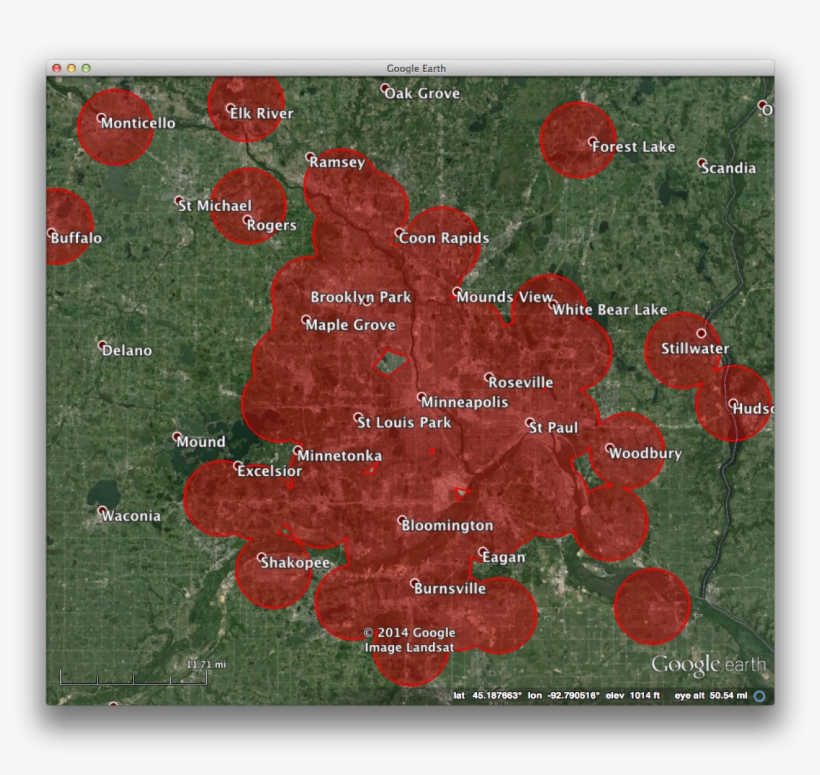 Minneapolis, Minnesota Offers Few Areas For Post Jimmy - Map, transparent png download