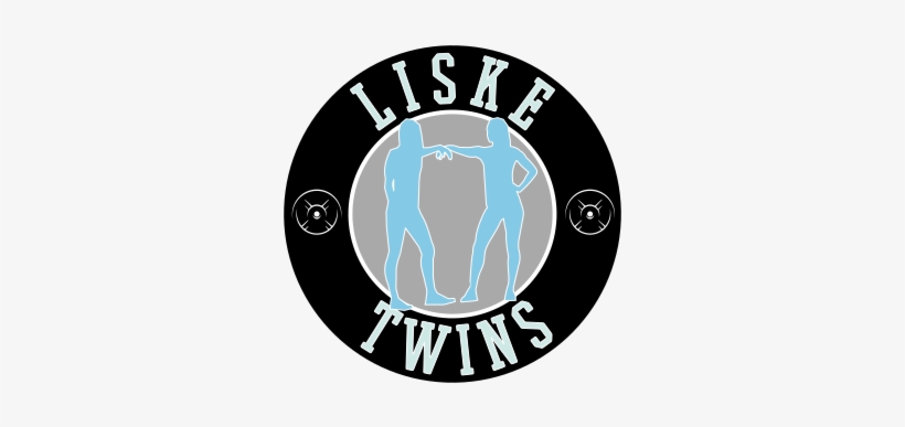 Bold, Personable, Fitness Logo Design For Liske Twins - Circle, transparent png download