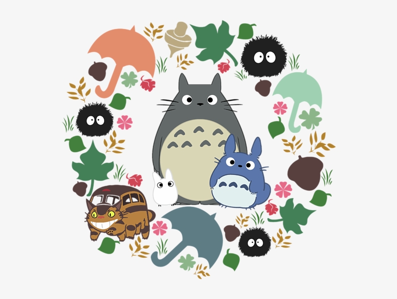 Click And Drag To Re-position The Image, If Desired - My Neighbor Totoro Art, transparent png download