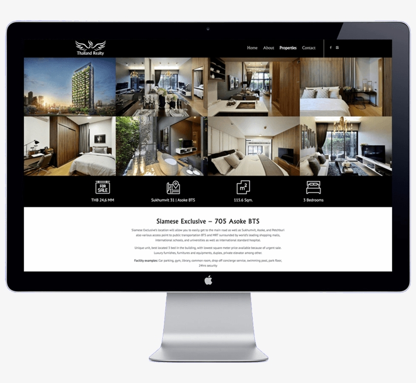 Thai Realty Group - Computer Monitor, transparent png download