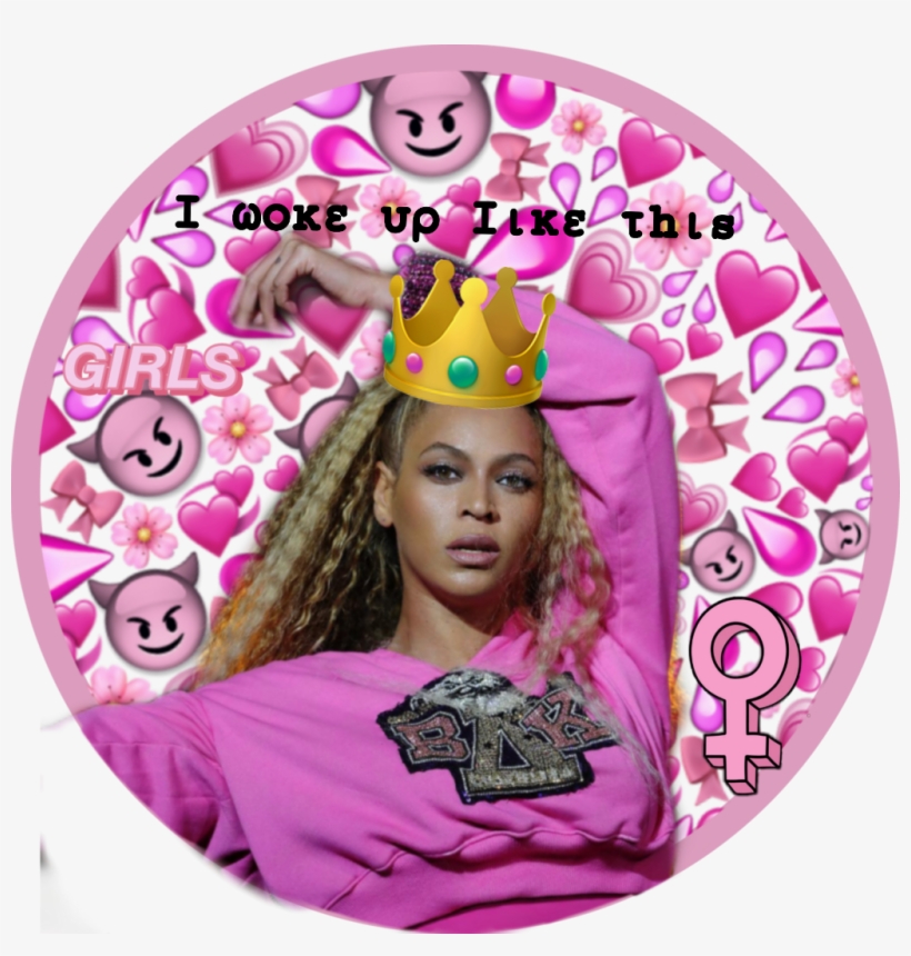 Beyonce Sticker - Circle PNG Image | Transparent PNG Free Download on ...