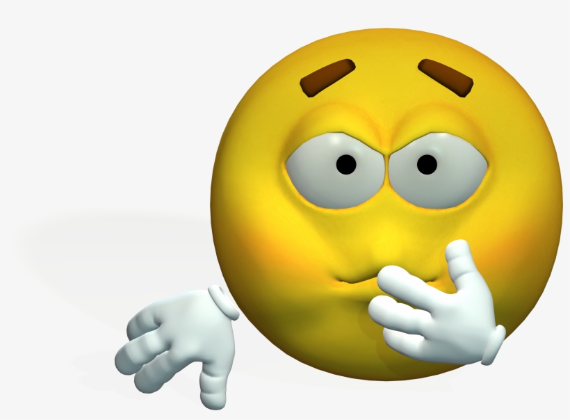 Emotiguy Sad Thoughtful Face 1654864 - O Sam É Brabo, transparent png download