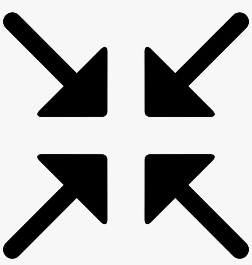 980 X 980 22 - Exit Full Screen Icon, transparent png download