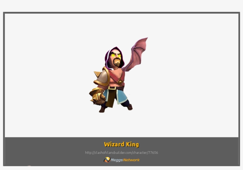Wizard King Character - Clash Of Clans, transparent png download