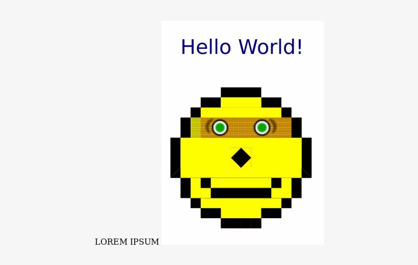 I Get The Correct Rendering - Pixel Smiley Face, transparent png download