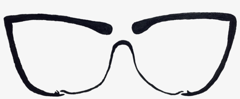 Glasses - Line Art, transparent png download