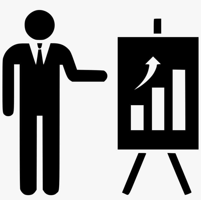 Png File Svg - Hombre Con Portafolio Dibujo, transparent png download