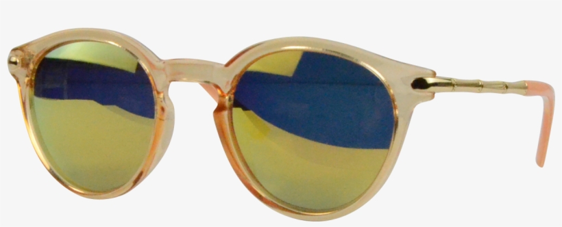 S8507 Gold C43 Prescription Sunglasses $118 - Reflection, transparent png download