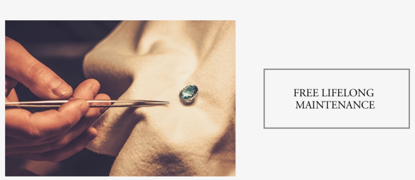 Free Life Long Maintanance - Engagement Ring, transparent png download