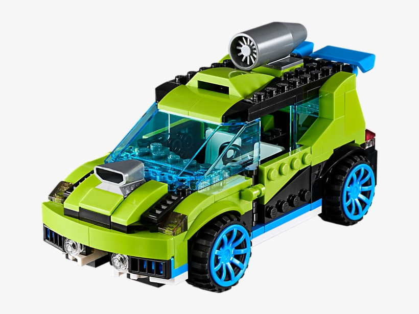 Rocket Rally Car - Rocket Rally Car Creator Lego Sets, transparent png download