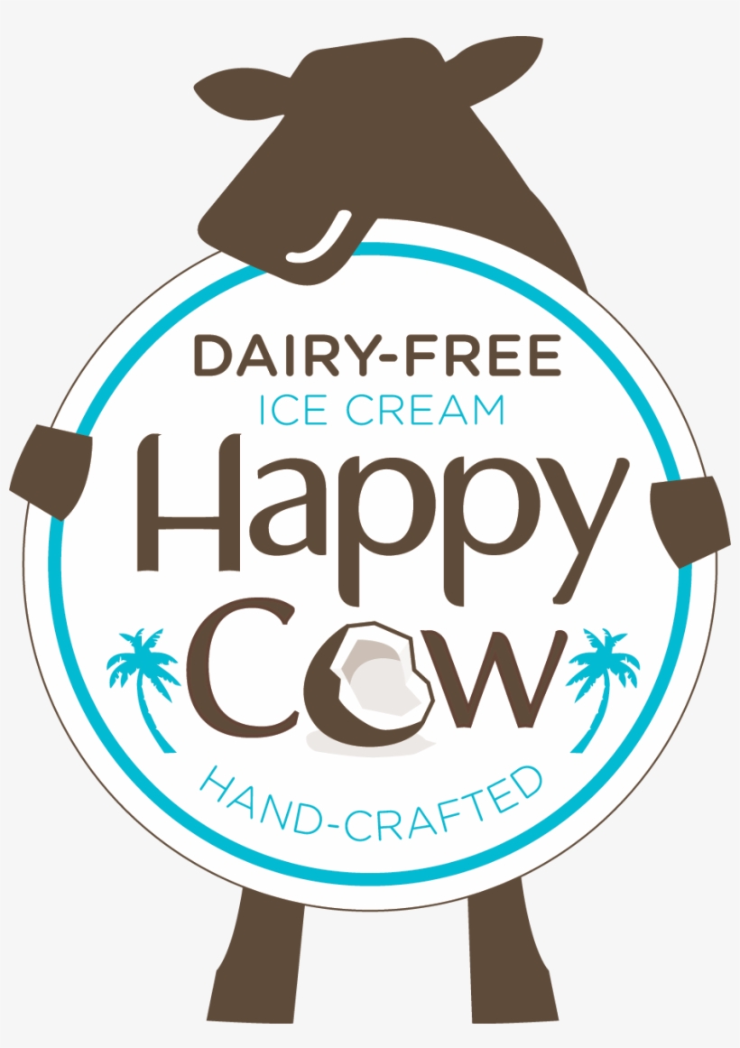 Happy Cow Ice Cream Logo, transparent png download