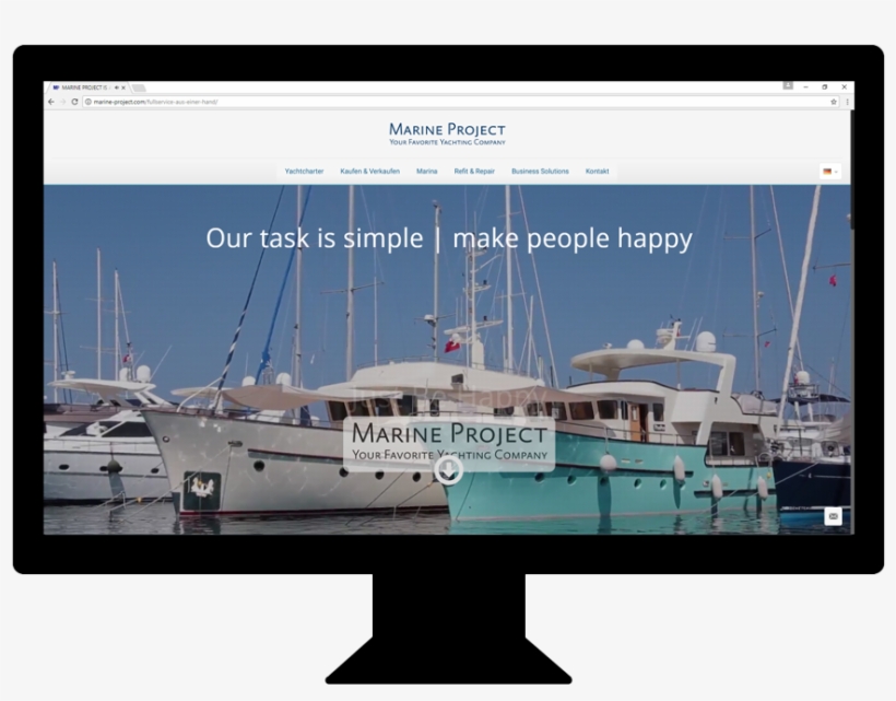 Marine Project Inc - Led-backlit Lcd Display, transparent png download
