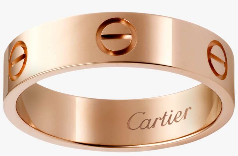 Love Ringpink Gold - Madelaine Petsch Cartier Ring, transparent png download