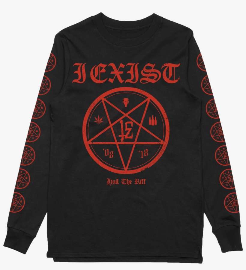 Image Of 'hail The Riff' Longsleeve - Gang Of Youths Shirt, transparent png download