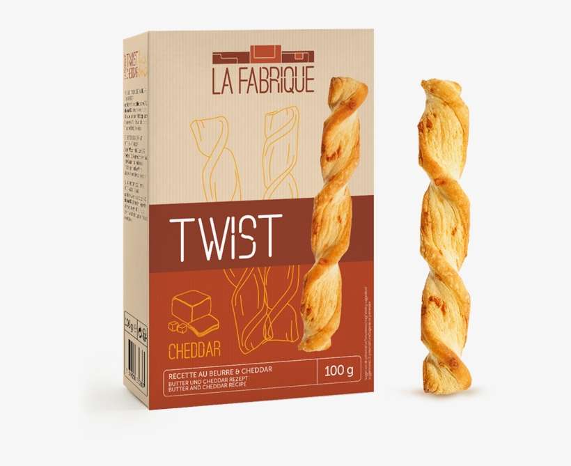 Twist With Cheddar & Butter - Cheese, transparent png download