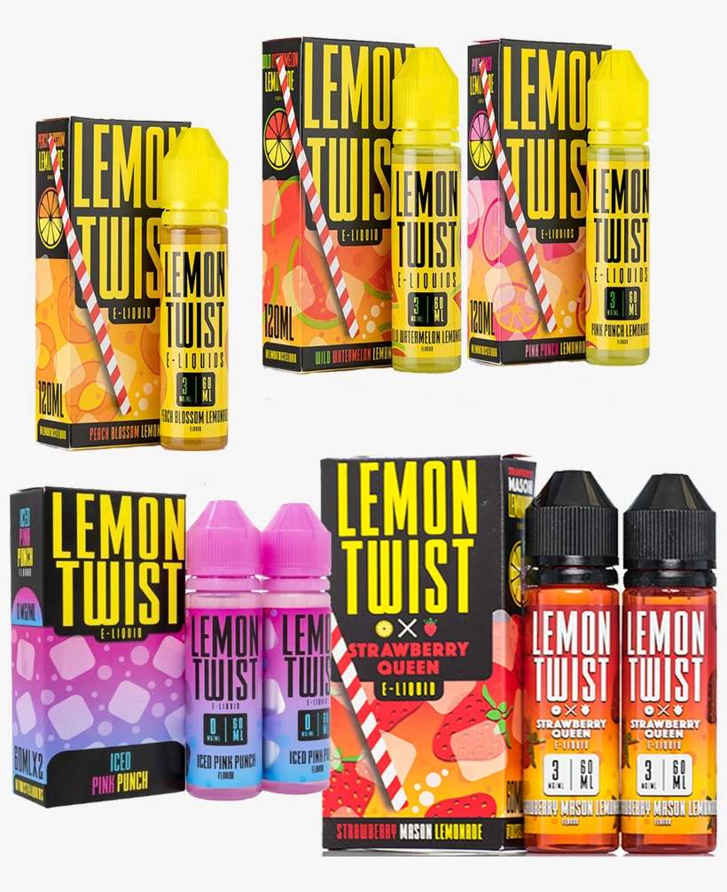 Lemon Twist E-liquid 120ml - Lemon Twist E Liquid, transparent png download