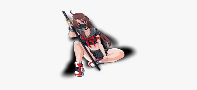 Oc Asuka Waifu Sticker - Deadpool, transparent png download