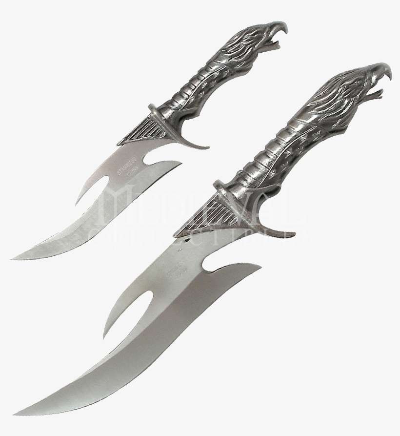Marshall Damascus Sword - Bowie Knife, transparent png download