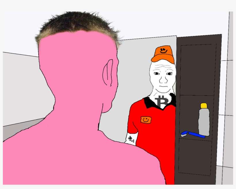 3396807 - >> - Wojak Wagecuck, transparent png download