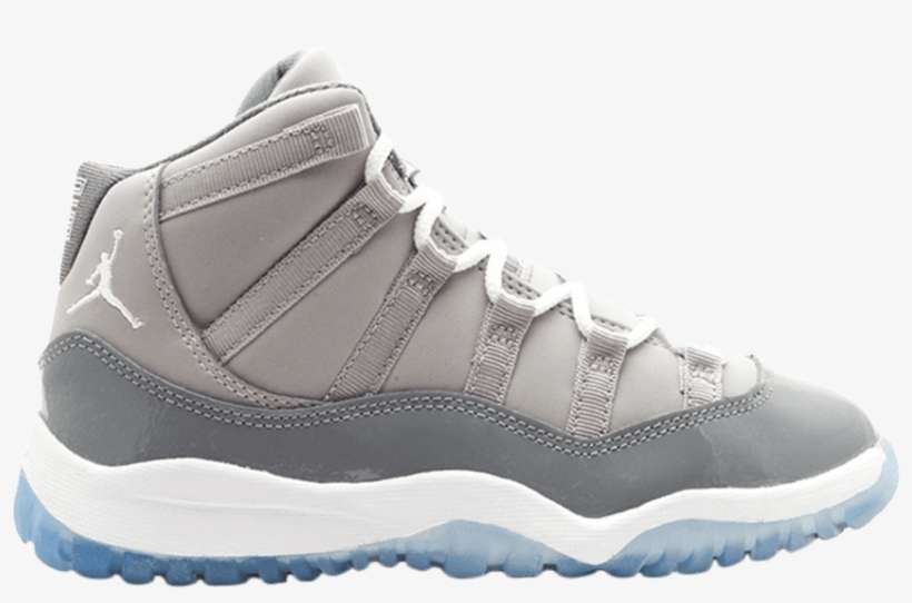 Jordan 11 Retro Ps 'cool Grey 2010' - Hiking Shoe, transparent png download