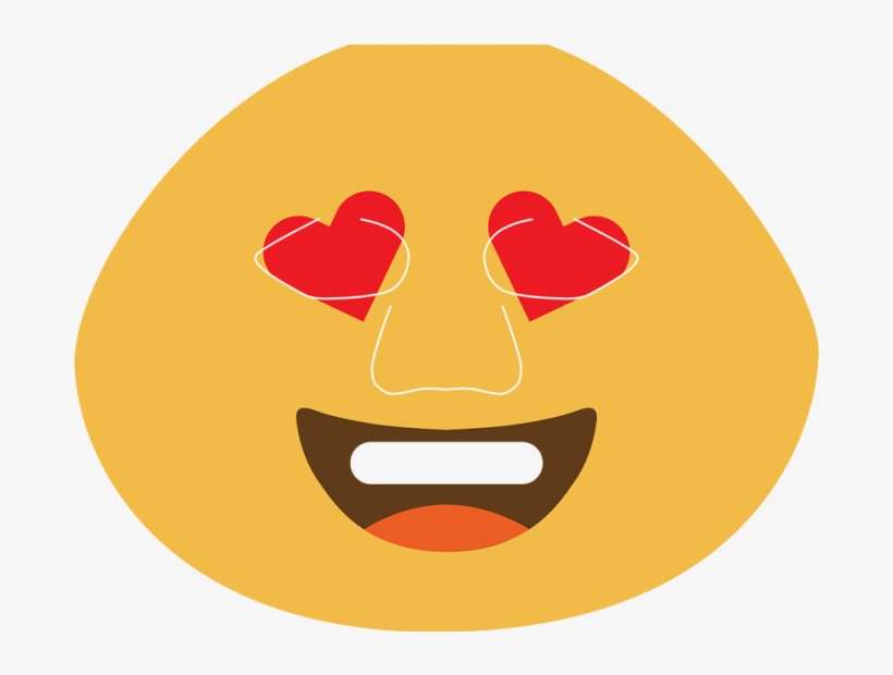 Emoji Love Masque - Smiley, transparent png download