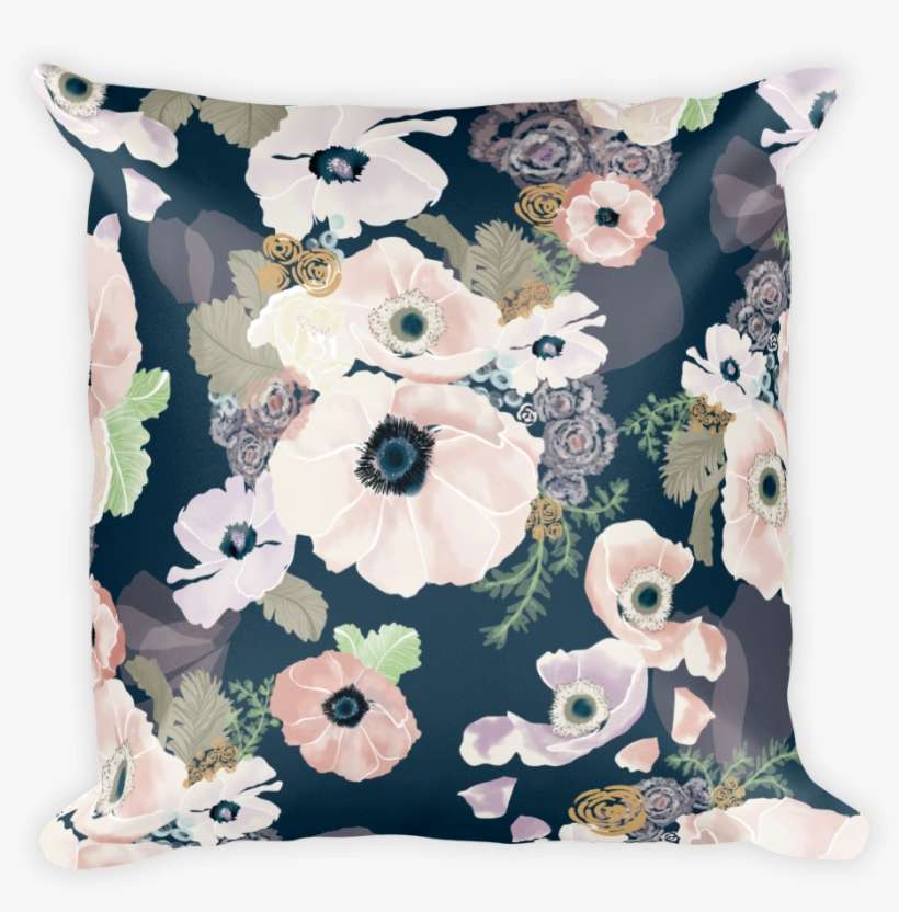 Une Femme Throw Pillow - Khristian A Howell Une Femme In Blue Shower Curtain, transparent png download