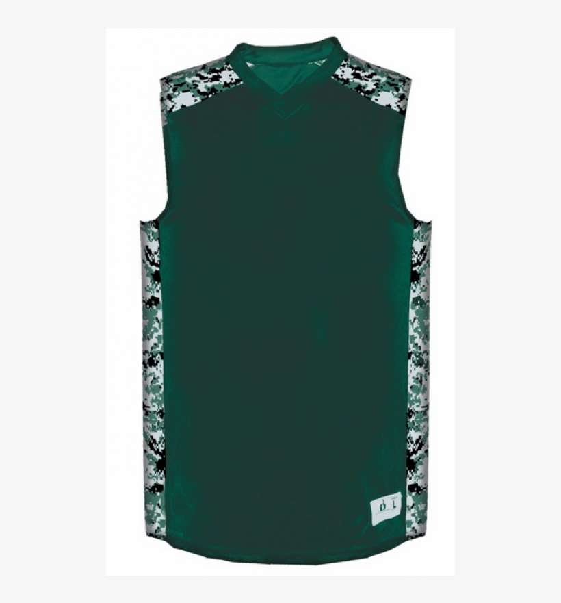 Forest White Badger B-attack Basketball Tank - Basketball Uniform, transparent png download
