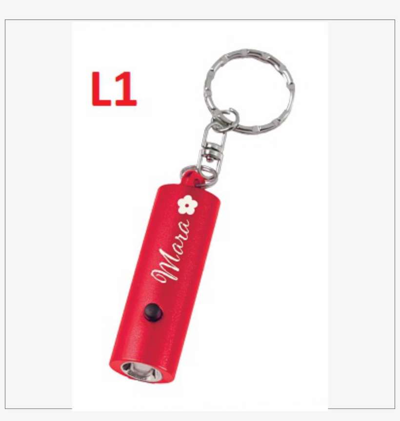 Key Chain Flash Light - Keychain, transparent png download