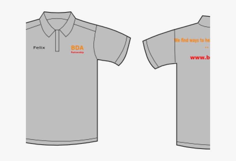 Polo Shirt Clipart Shirt Outline - Portable Network Graphics, transparent png download