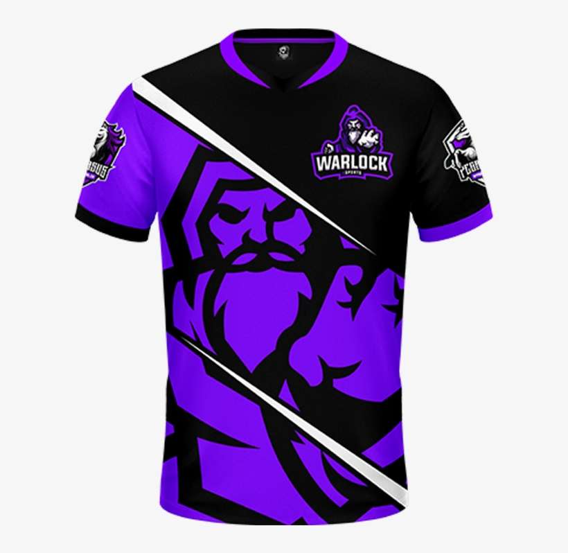 Warlock Short Sleeve Jersey - Uniforme Cs Go, transparent png download