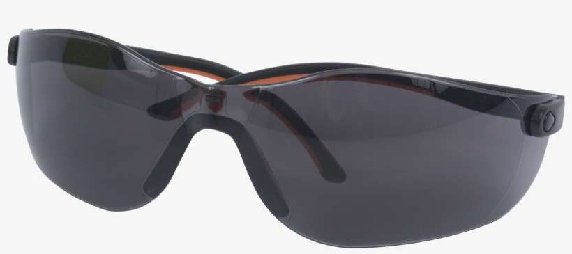 Tinted Wrap Around Safety Glasses Grey Tint - Reflection, transparent png download