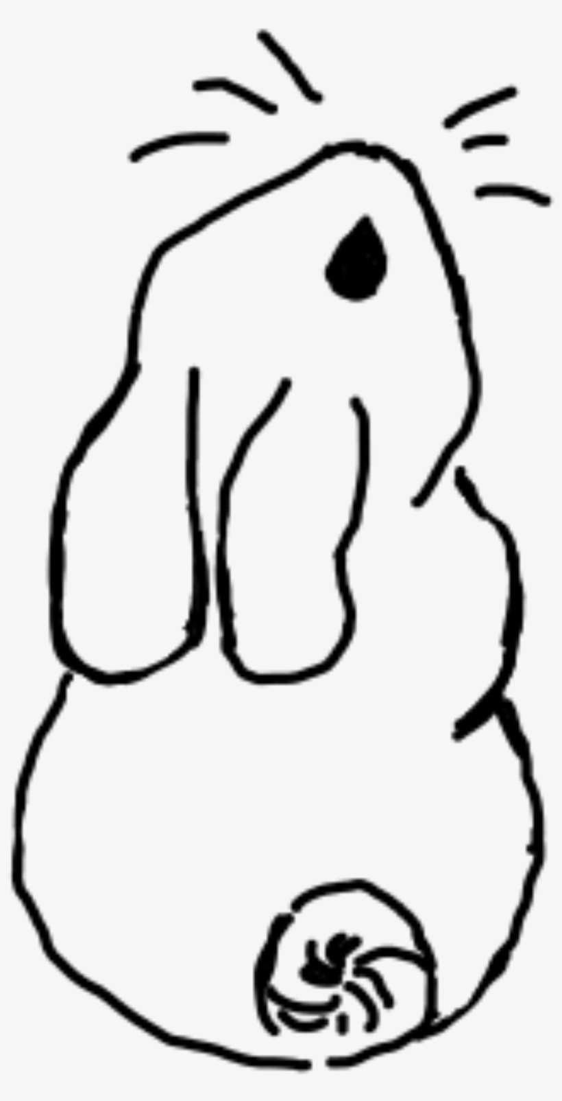Bunneh - Line Art, transparent png download