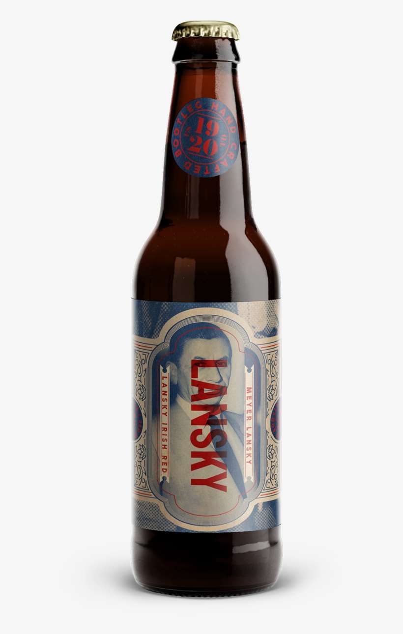 This Is My “mobster Brew” Packaging Design With The - Beer Bottle, transparent png download