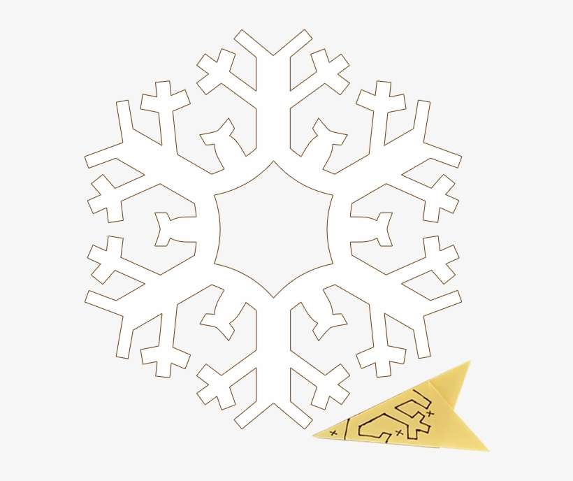 Click Here To Download Snowflake With Clear Background - Illustration, transparent png download