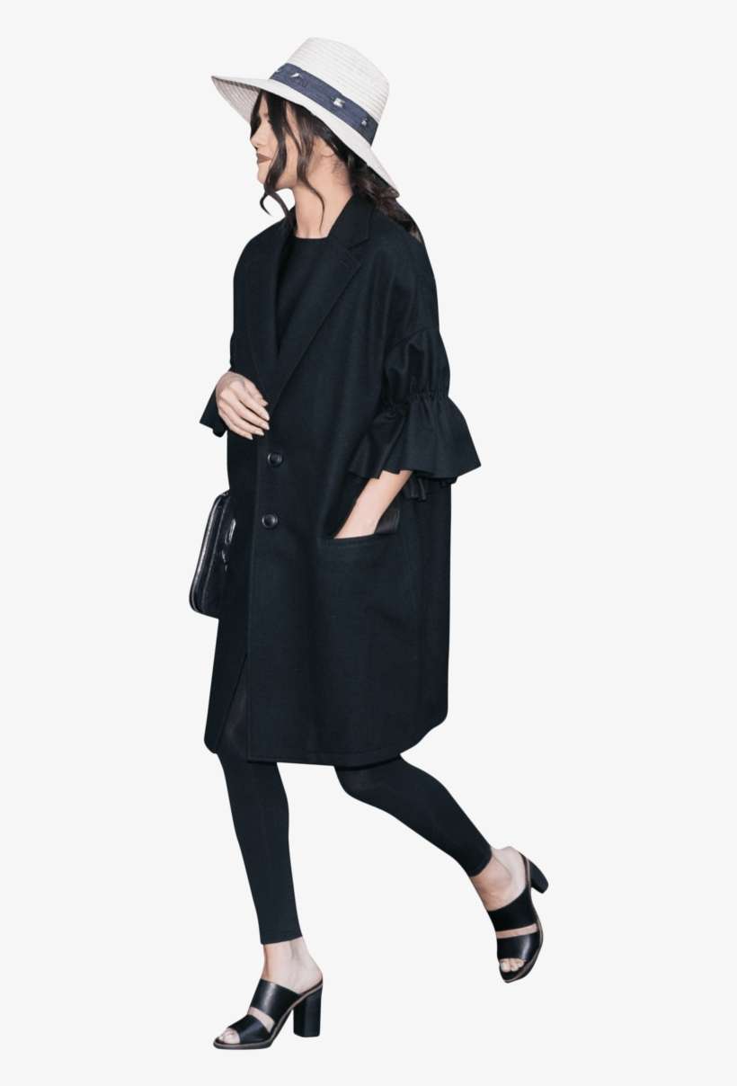 Selena Gomez Black Dress - Photo Shoot, transparent png download