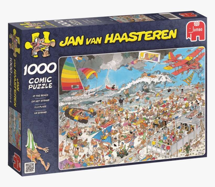 Jvh At The Beach 1000 Piece Jumbo Jigsaw Puzzle - Puzzle Hockey, transparent png download
