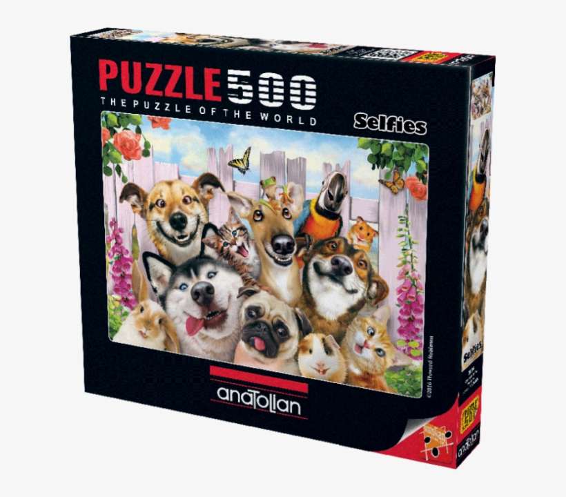 Anatolian Jigsaw Puzzle Pet Selfie Howard Robinson - Pet Selfie, transparent png download