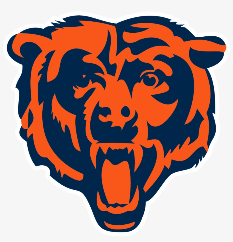 Roaring Bear R Pms - Chicago Bears Alternate Logo, transparent png download