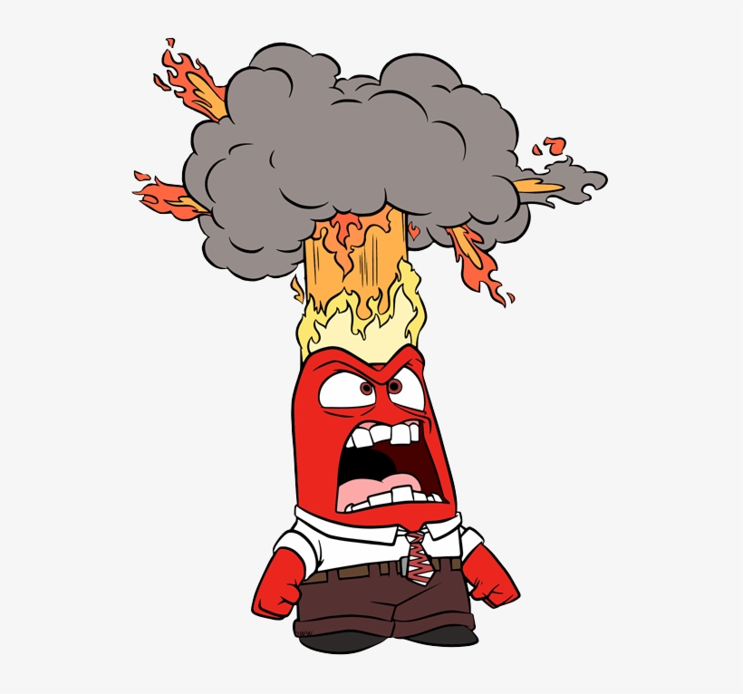 Download Anger Exploding - Cartoon | Transparent PNG Download | SeekPNG