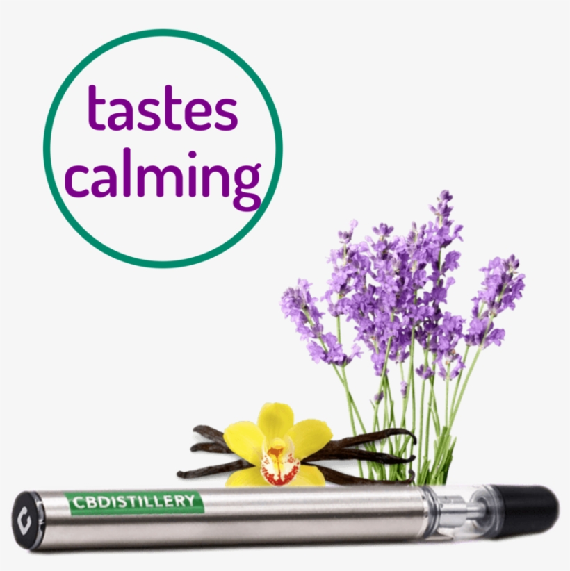 Lavender Vanilla Aromatherapy Lavender Vanilla Aromatherapy - Clear Floral Design Vape Pen, transparent png download