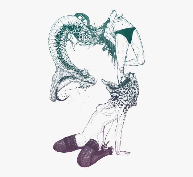 Mine Manga Cap I Love This So Much Transparent - Snake Attacking Drawing, transparent png download