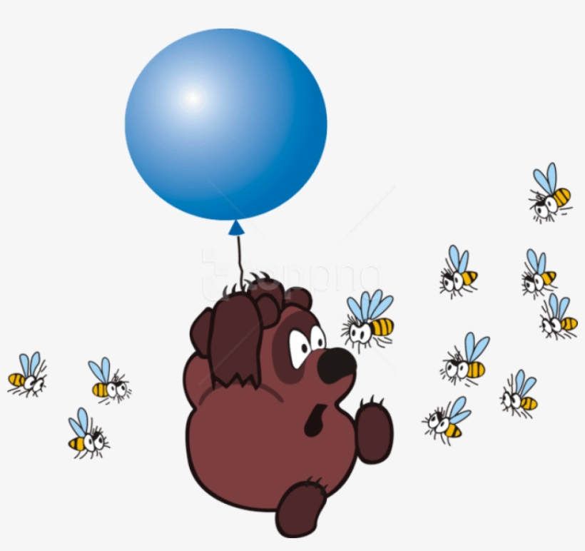 Free Png Winnie The Pooh - Winnie The Pooh Bee Png, transparent png download