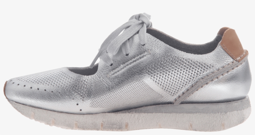 Star Dust Women's Sneaker In Silver Inside View - Sneakers, transparent png download