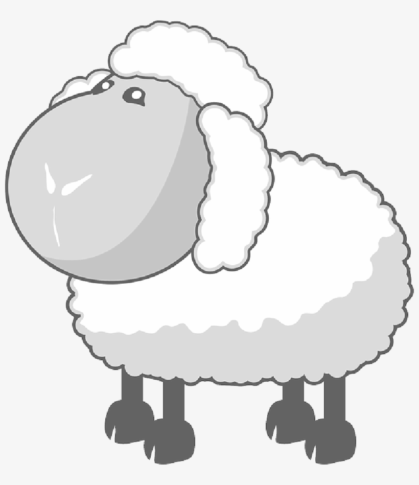 Black Sheep Clip Art - Ovelha Pequeno Principe Png, transparent png download