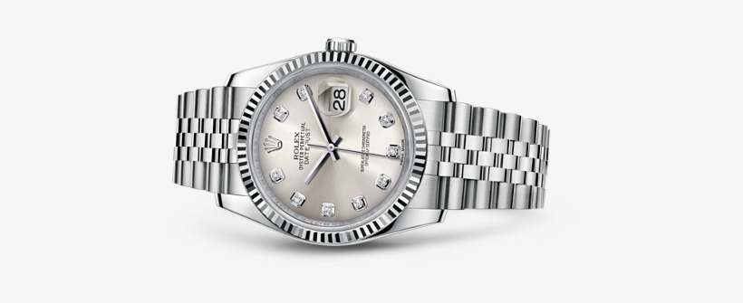 /rolex Replica /watches/datejust 36/rolex Datejust - Rolex Datejust 36 Diamond White, transparent png download