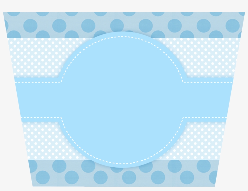Center Po Azul Batizado Sem O Anjinho - Circle, transparent png download
